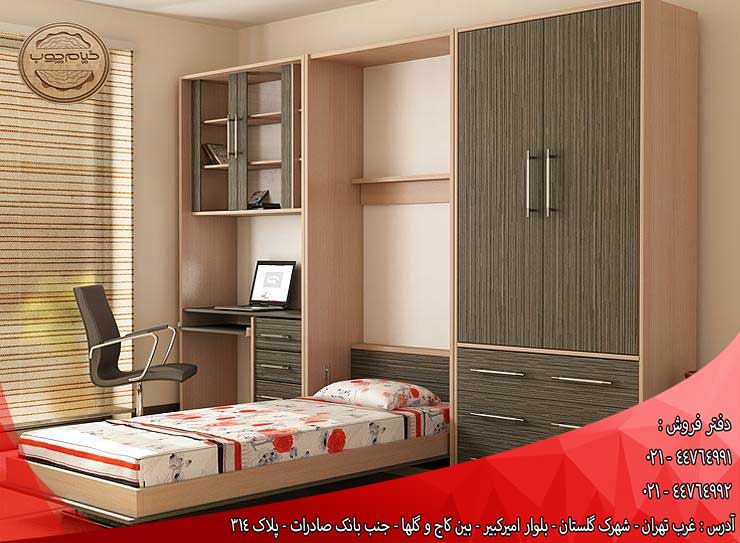 تخت مازندران تخت کم جا مازندران تخت تاشو مازندران ساخت تخت تاشو در مازندران