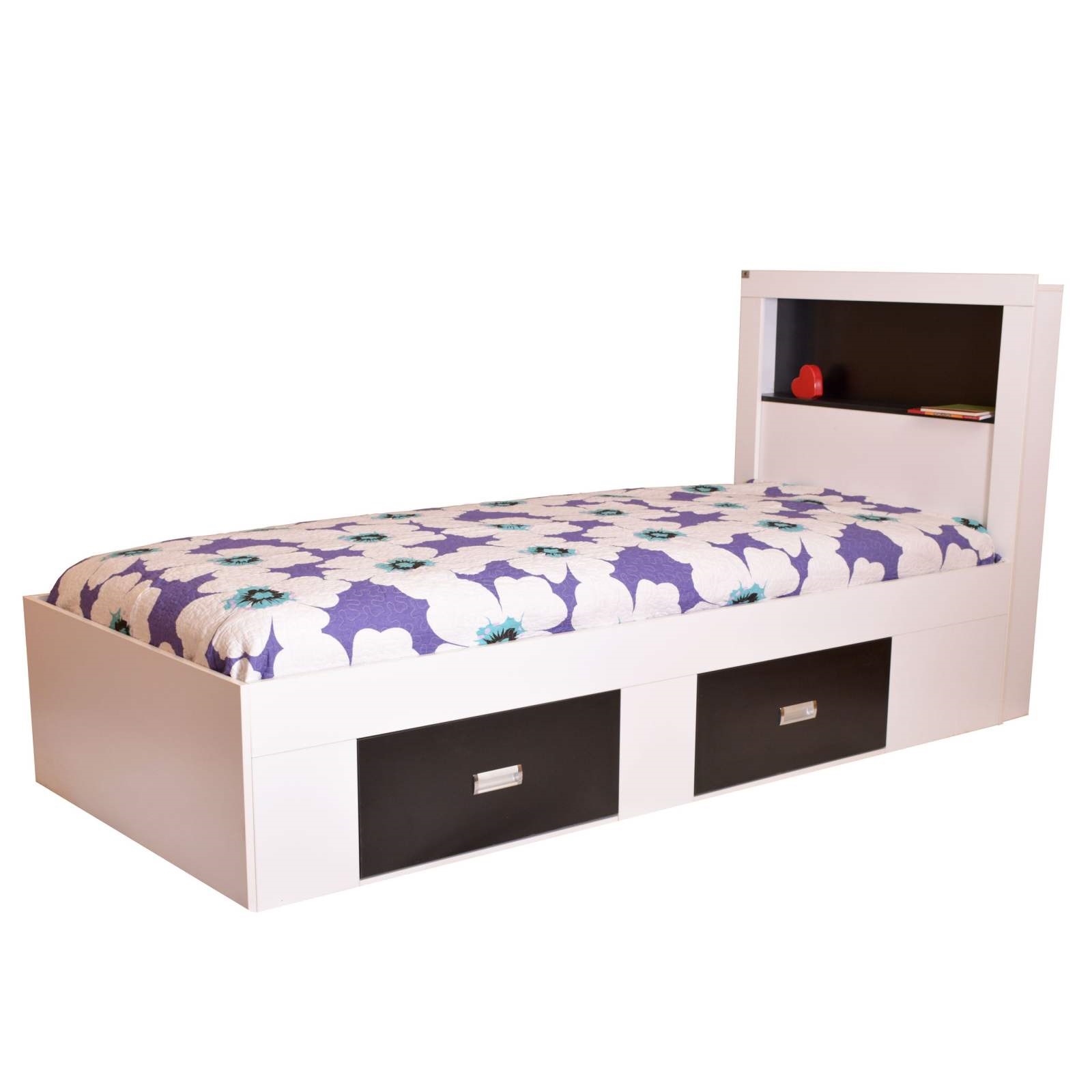 تخت یک نفره مدل دو کشو ۱